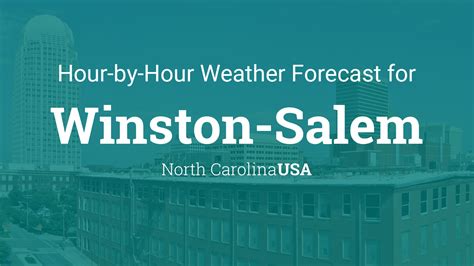 hourly weather winston salem|hourly forecast winston salem.